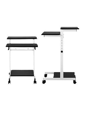 Flat DJ Stand with adjustable height, three shelves, and 360ยฐ rotation wheels. Ideal for house parties, home clubs, and private gatherings. - Yeete