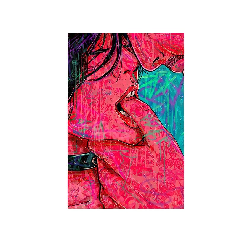 Captivating Wall Print Oil Poster with vibrant colors and artistic design, perfect for home decor. - Yeete