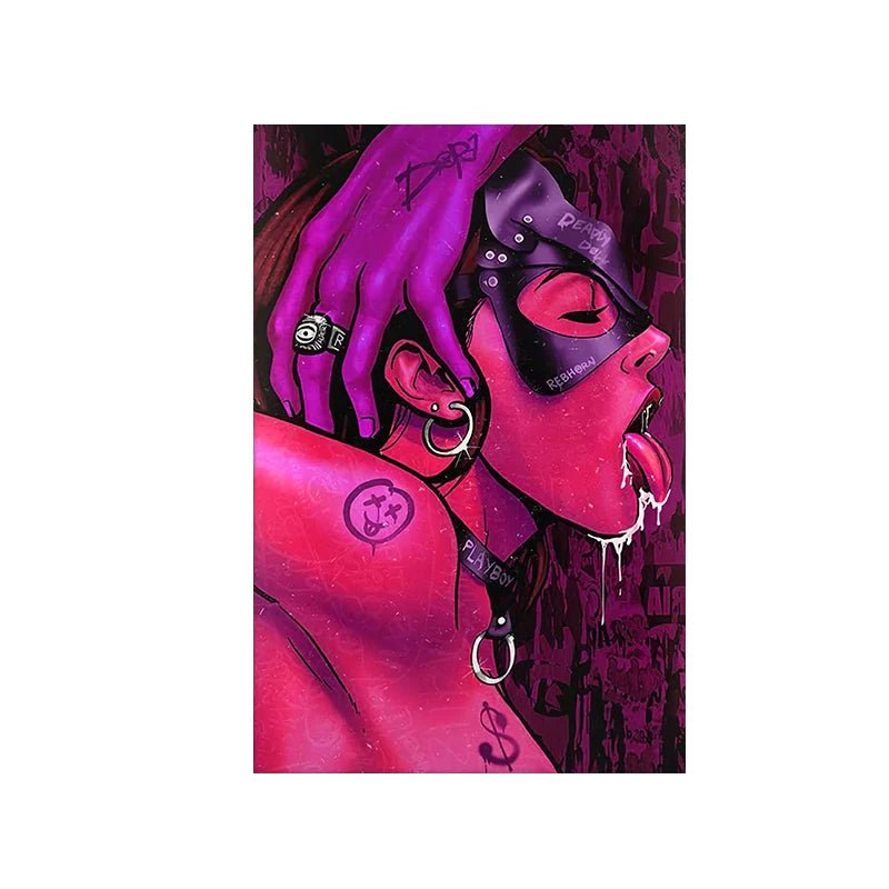 Captivating Wall Print Oil Poster with vibrant colors and artistic design, perfect for home decor. - Yeete