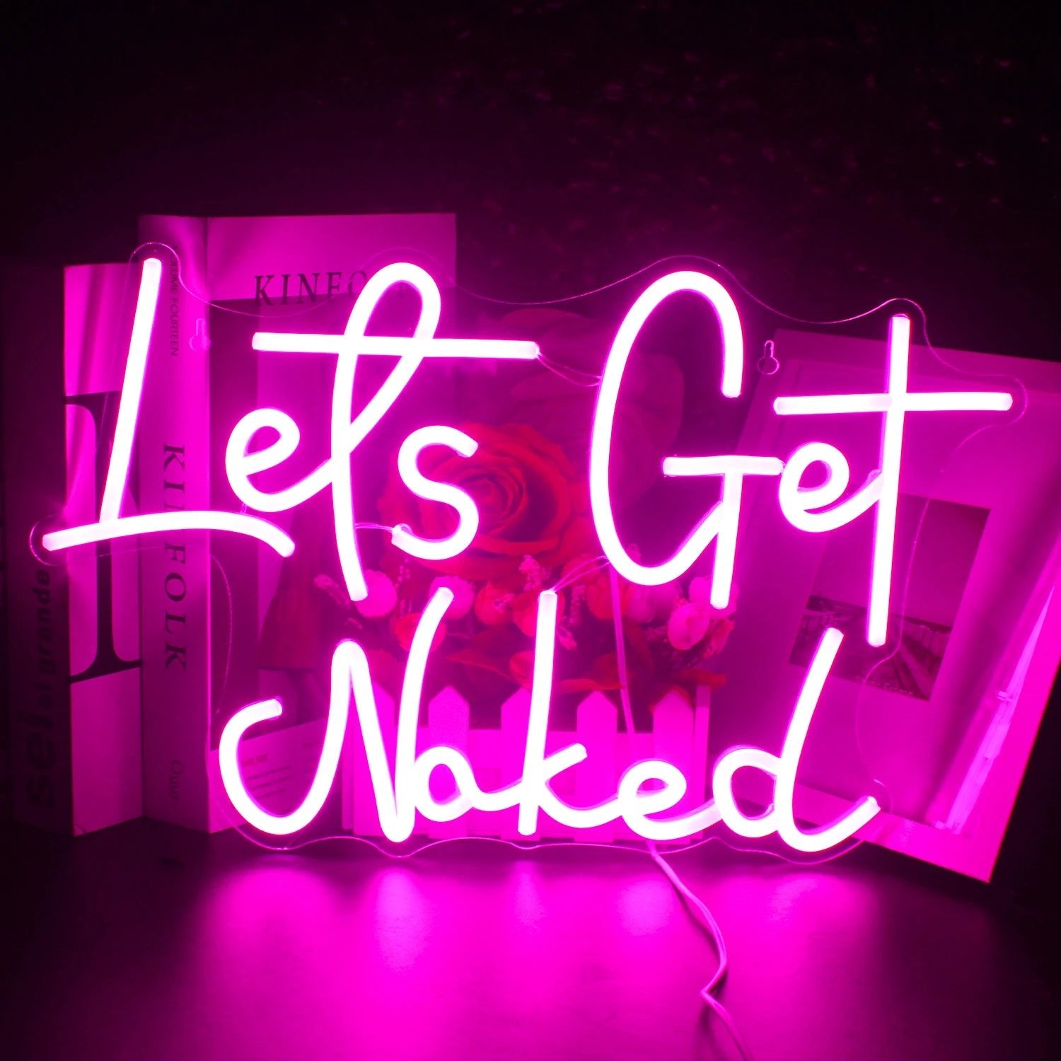 Captivating LED Neon Lights for stylish illumination, versatile and easy to install, perfect for any room decor. - Yeete