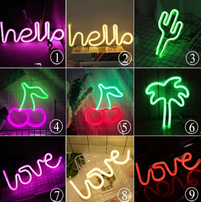 Romantic Neon Sign adding charm and vibrant colors to home decor. - Yeete