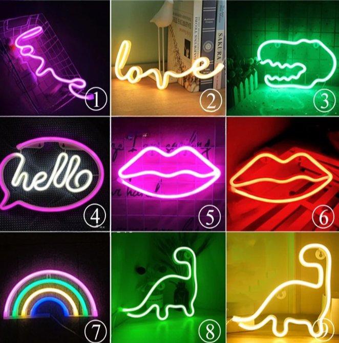 Romantic Neon Sign adding charm and vibrant colors to home decor. - Yeete