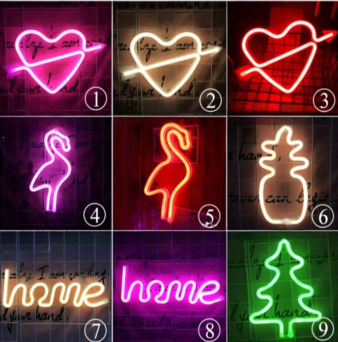 Romantic Neon Sign adding charm and vibrant colors to home decor. - Yeete